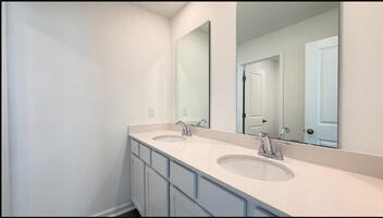 bath 2 - dual sinks -separate shower/toilet