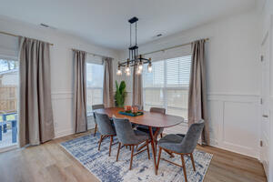Dining room from kitchen