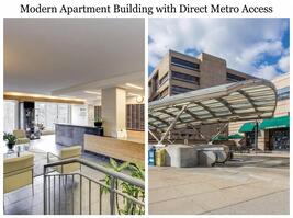 3-4 min walk to red line Van Ness metro