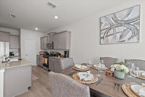 Dining area with Kitchen