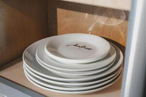 Fully equipped kitchen for meals at home