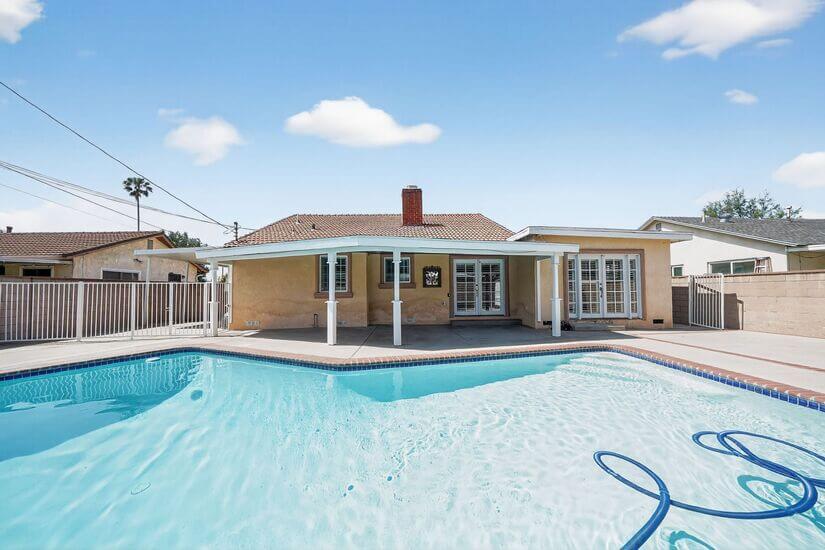 Furnished 4 BR with Pool West Covina