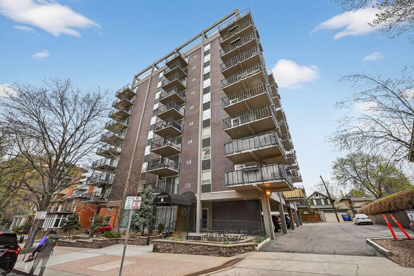 Exterior building entrance