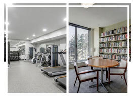 Fully equipped on-site fitness center