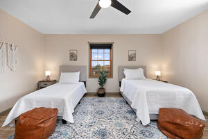 2nd bedroom on the ground floor