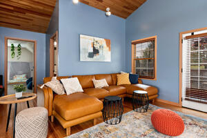 2nd living room with balcony