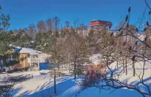 Walk to the ski area adjacent to property