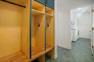 Brand new mudroom