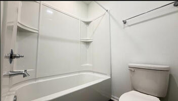 Shared Bathroom -Separate Tub/Toilet Area