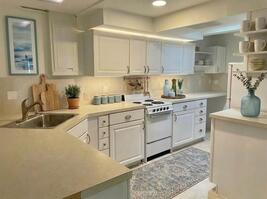 A second full kitchen downstairs!
