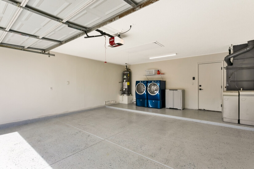 Two Car Garage, Electrolux Washer/Dryer