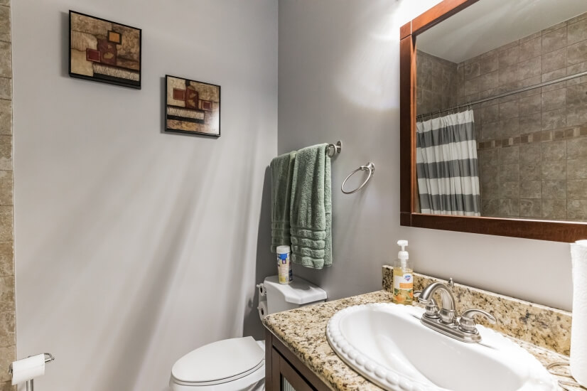 Full bathroom upstairs