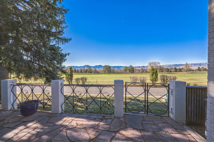 Panoramic Golf Course View