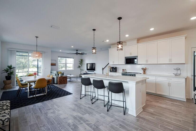Front Door Entry into Beautiful, Modern Open Space!