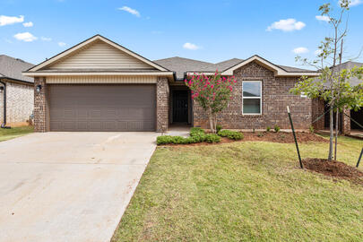 Mustang home with two-car garage