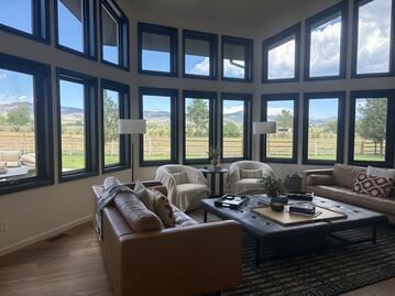 Spacious Living Room with Sweeping Views