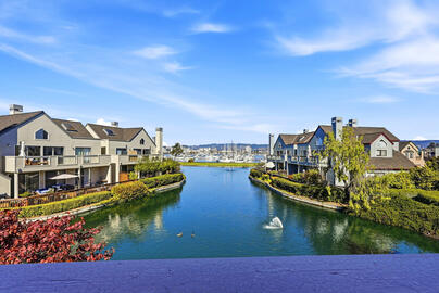 Lagoon and Marina View from balcony