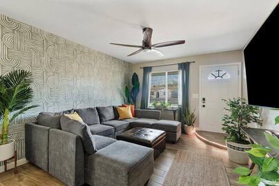 Living Room and Main Entrance